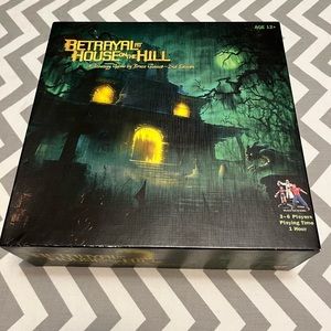 Betrayal at House on the Hill Board Game. 2nd edition